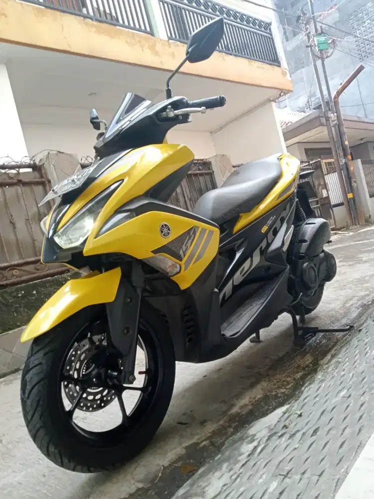 Yamaha aerox plat bandung