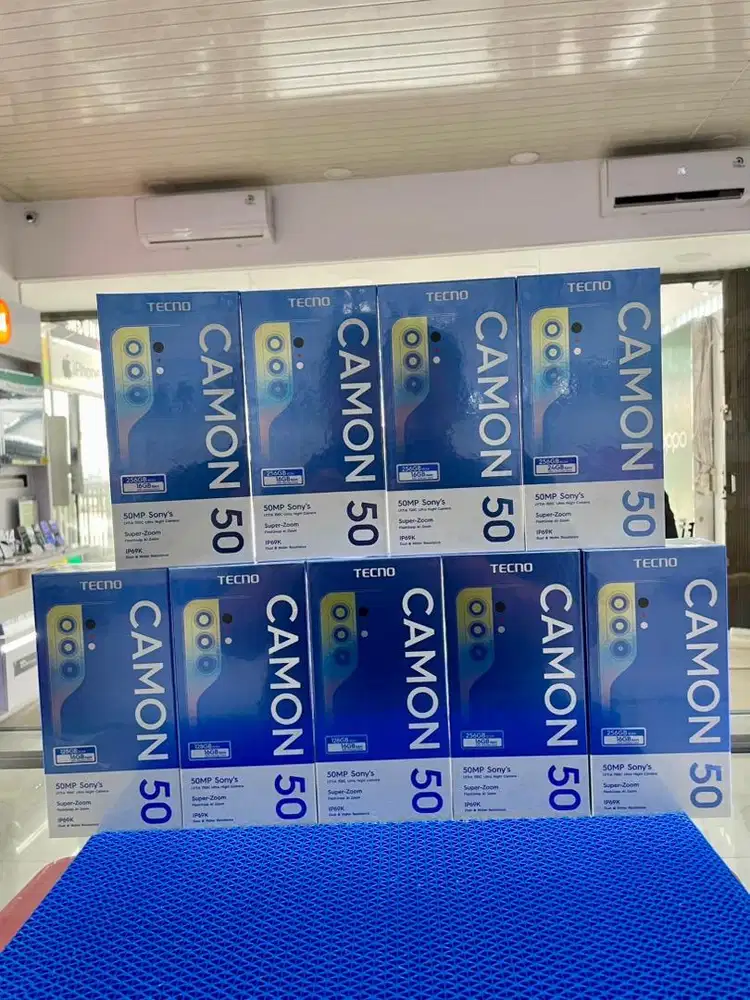 READY CAMON 50 RAM 16GB (8+8) ROM 256GB