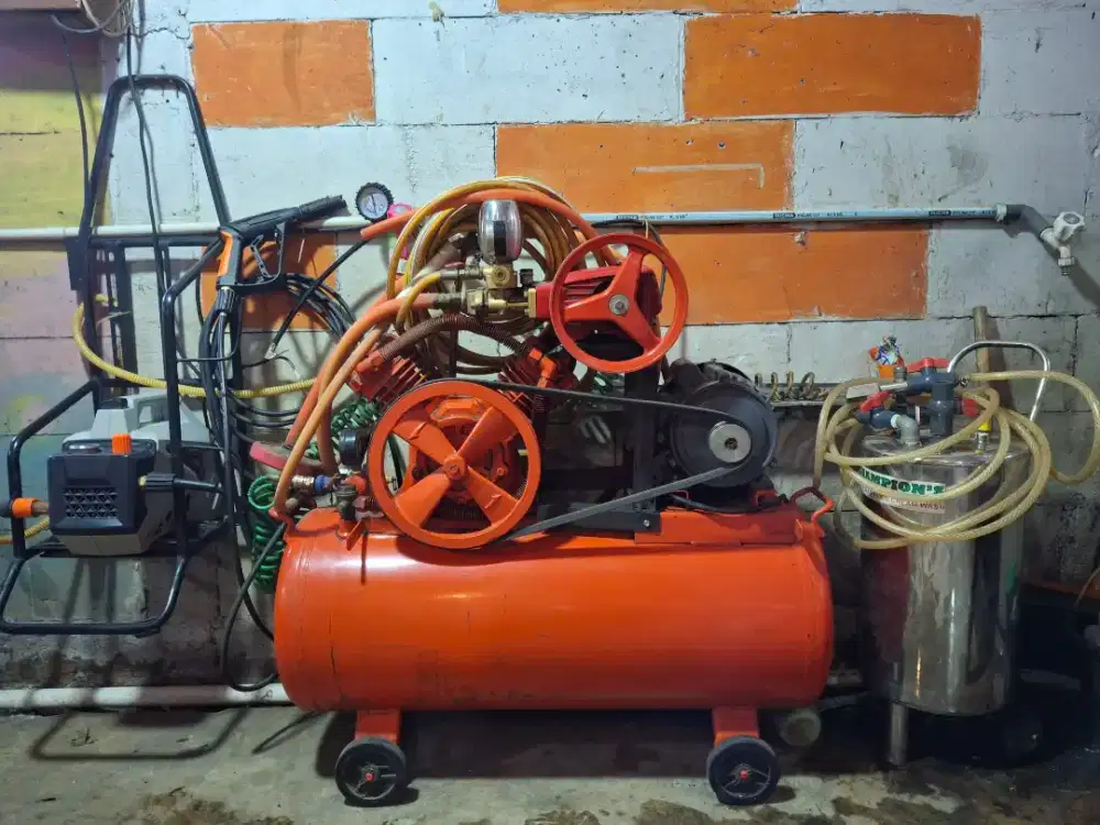 JUAL MESIN STEAM MOTOR MOBIL kompresor merk shake