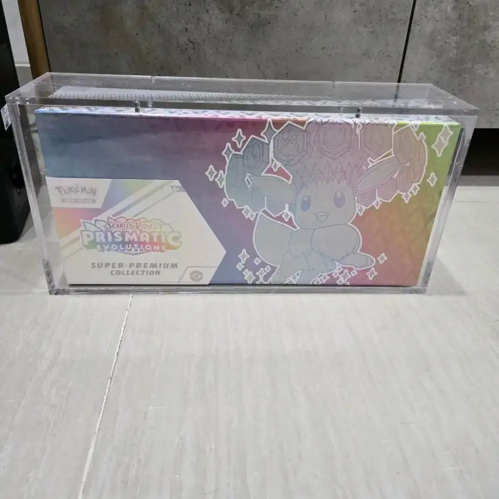 prismatic evolution super premium collection pokemon tcg card