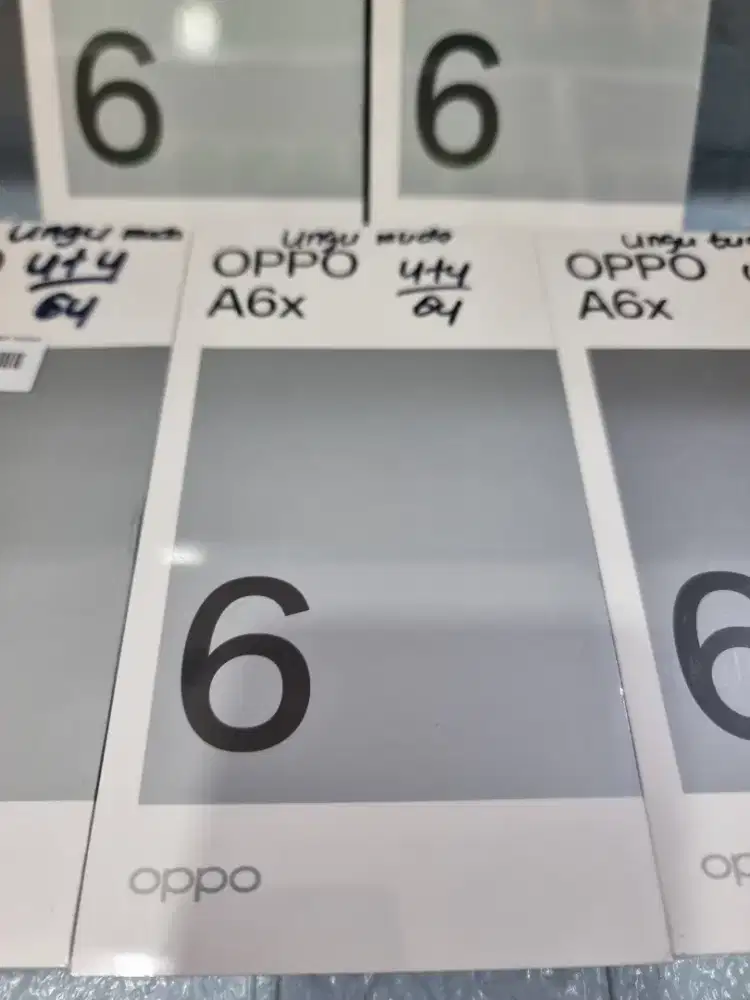 OPPO A6x 4+4/64  BARU SEGEL RESMI OPPO