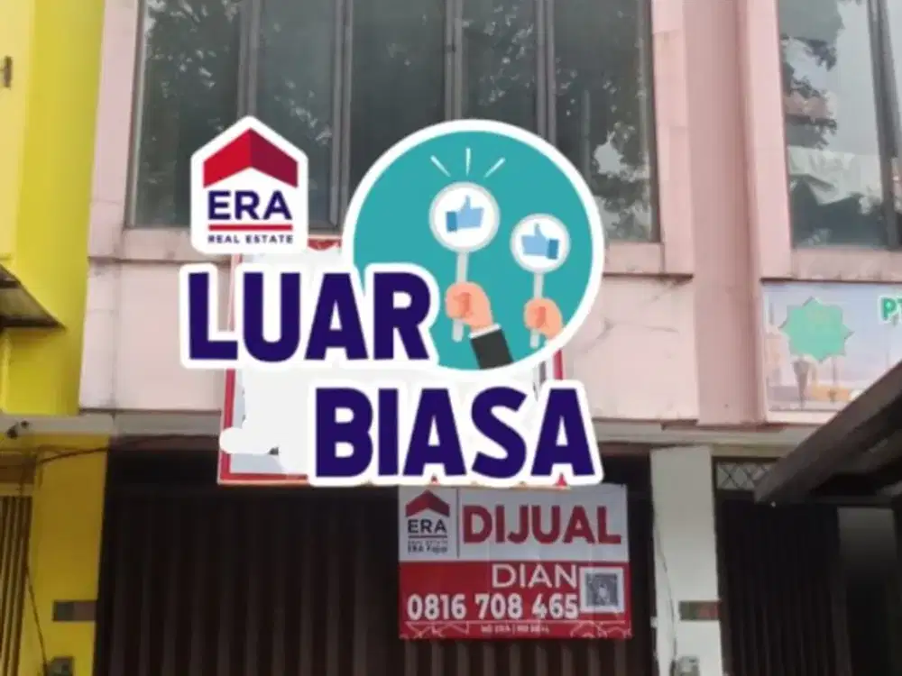 Dijual  Ruko 3 Lt SHM deket Tol Jl. Raya Sukabumi Caringin Bogor