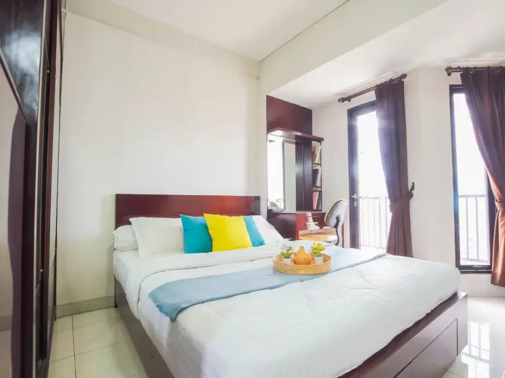 Disewakan Apartemen Murah Tamansari Sudirman Tipe Studio, Lokasi Strategis - Dekat MRT, Senayan, Semanggi, Benhil, & SCBD.