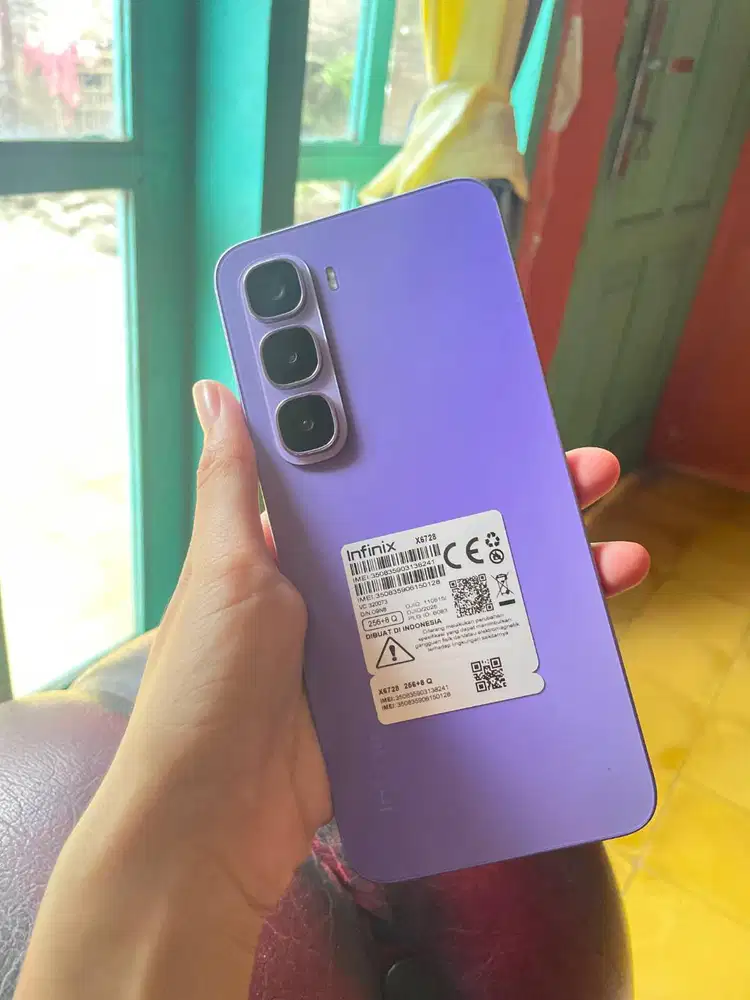 Infinix Hot 60i 256GB – Purple (Like New!)