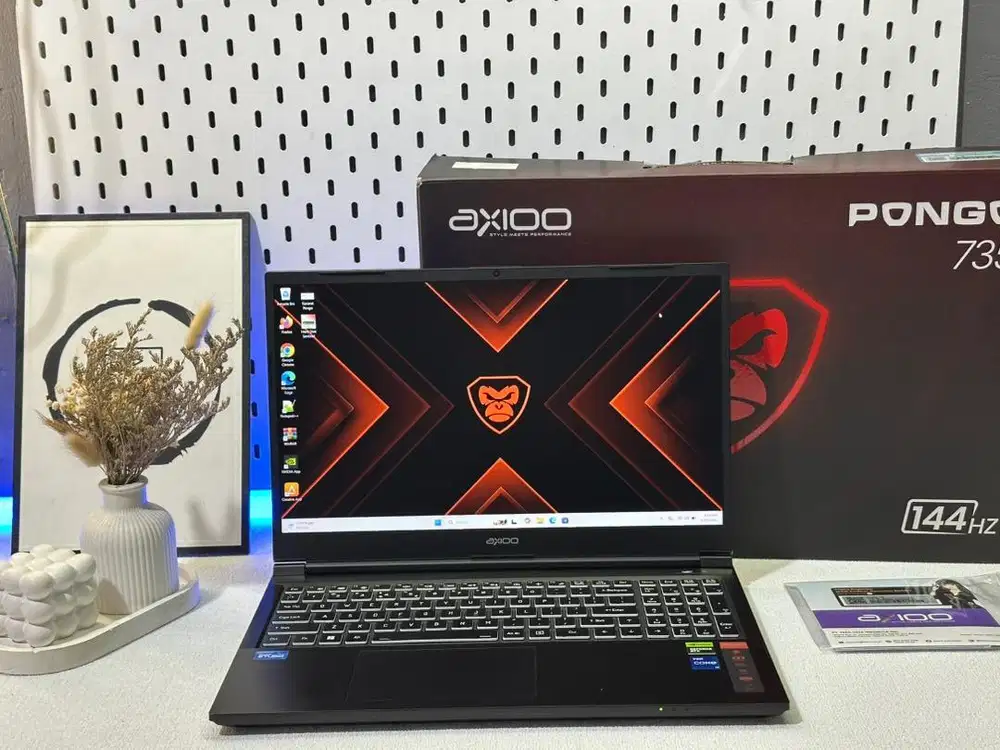 Axioo Pongo 735 i7 Gen 13 RTX 3050 6GB Ram 16GB SSD 512GB