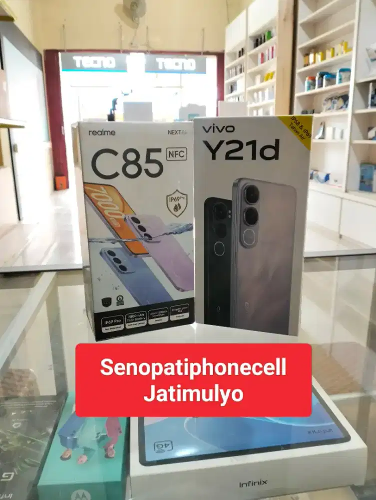 Vivo Y21D Ram 4/128 GB Garansi Resmi+Bonus Cash&Kredit