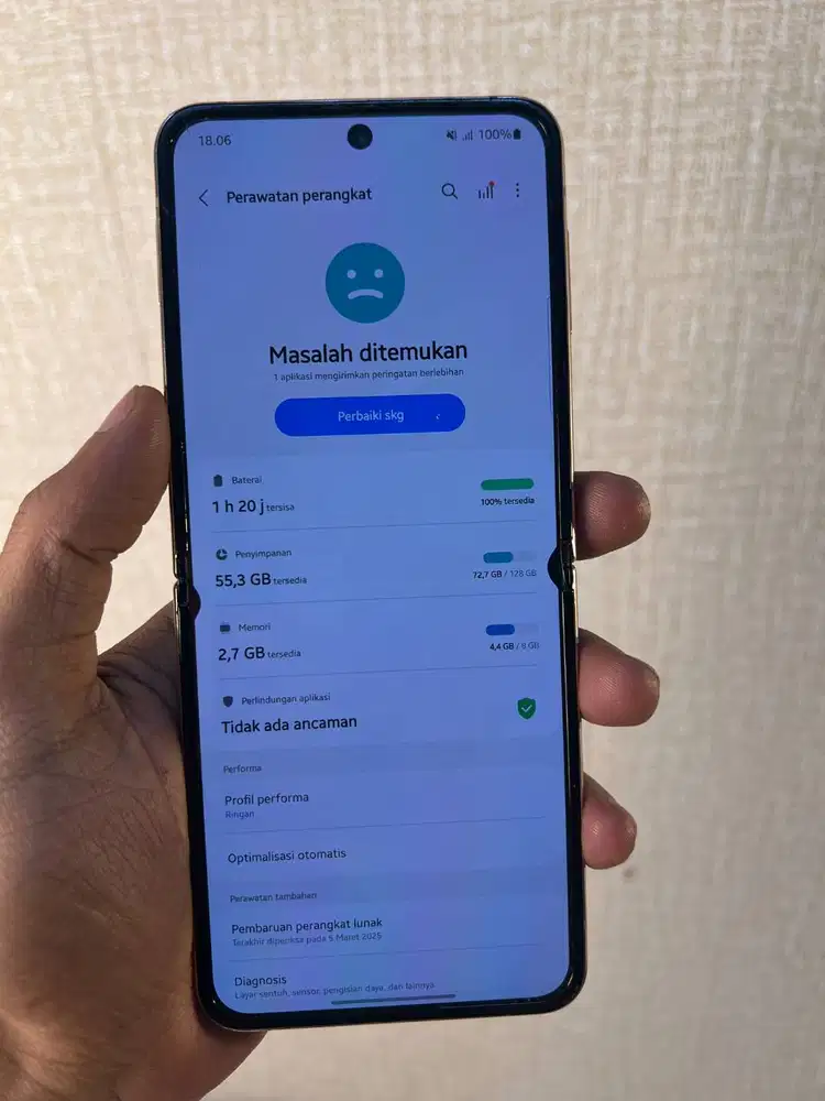 Samsung z flip 4 128gb sein resmi