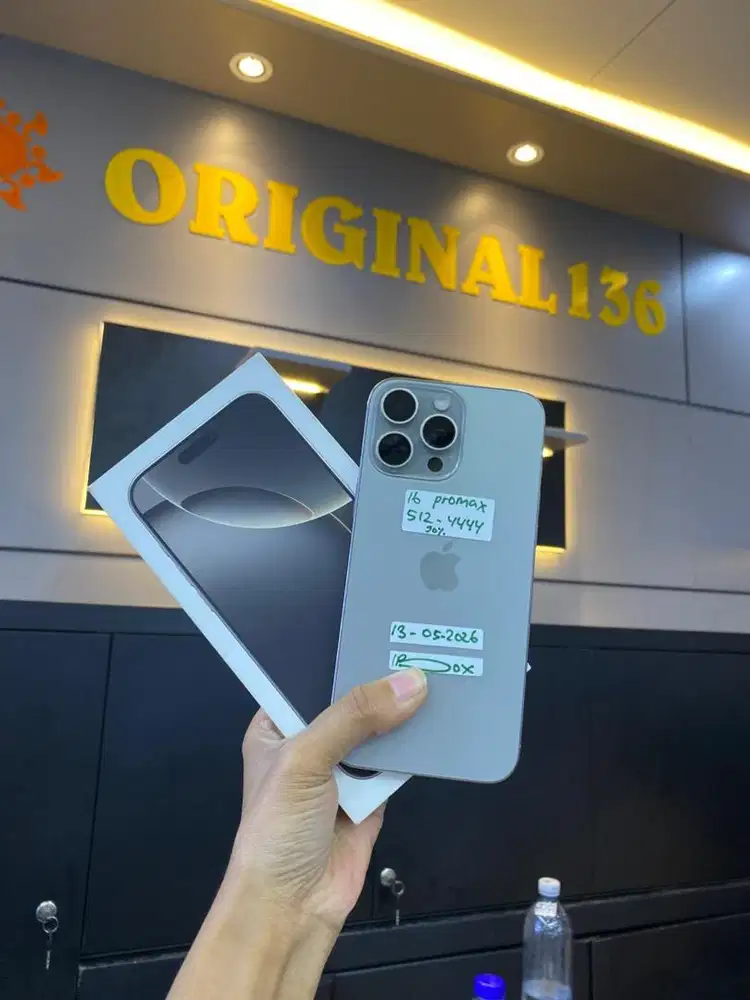 Iphone 16 Promax 512 Natural IBOX GARANSI