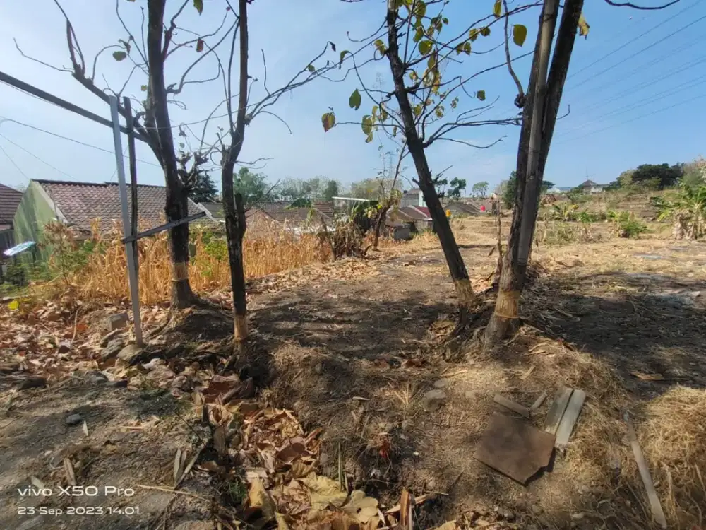 Dijual Lahan Zona Kuning Lokasi Strategis Gondangrejo, Karanganyar Luas 4400m2 BU!!