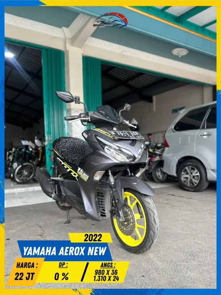 YAMAHA AEROX NEW 2022 NEGO GAS POLL MASZEHH HIKMAH MOTOR KEPUH