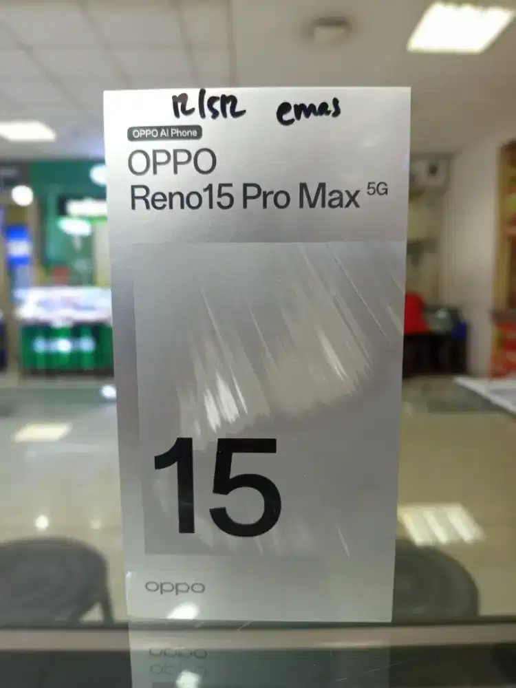 PROMO OPPO RENO 15 PROMAX 12/512 CASH CICILAN 0%