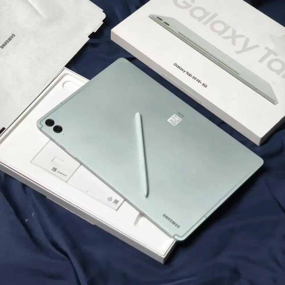 Samsung Tab S9 Fe Plus(+) 5G 12/256GB Mulus Resmi