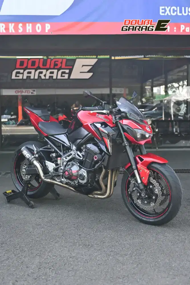 KAWASAKI Z900 TAHUN 2018 MERAH CANDY LANGKA