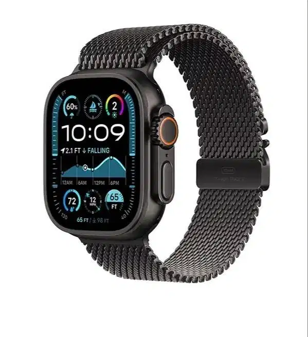 Apple Watch Ultra 2 with Milanese Loop