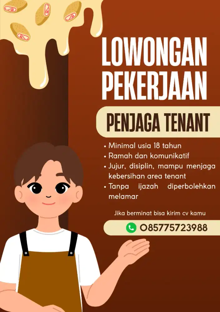 dibutuhkan segera penjaga tenant