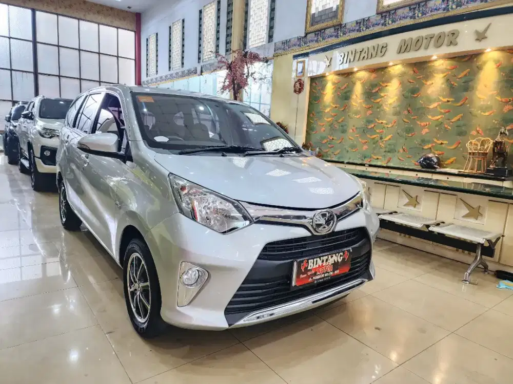 TOYOTA CALYA G AT 2018 SILVER / MODEL THN 2019 (BINTANG MOTOR)