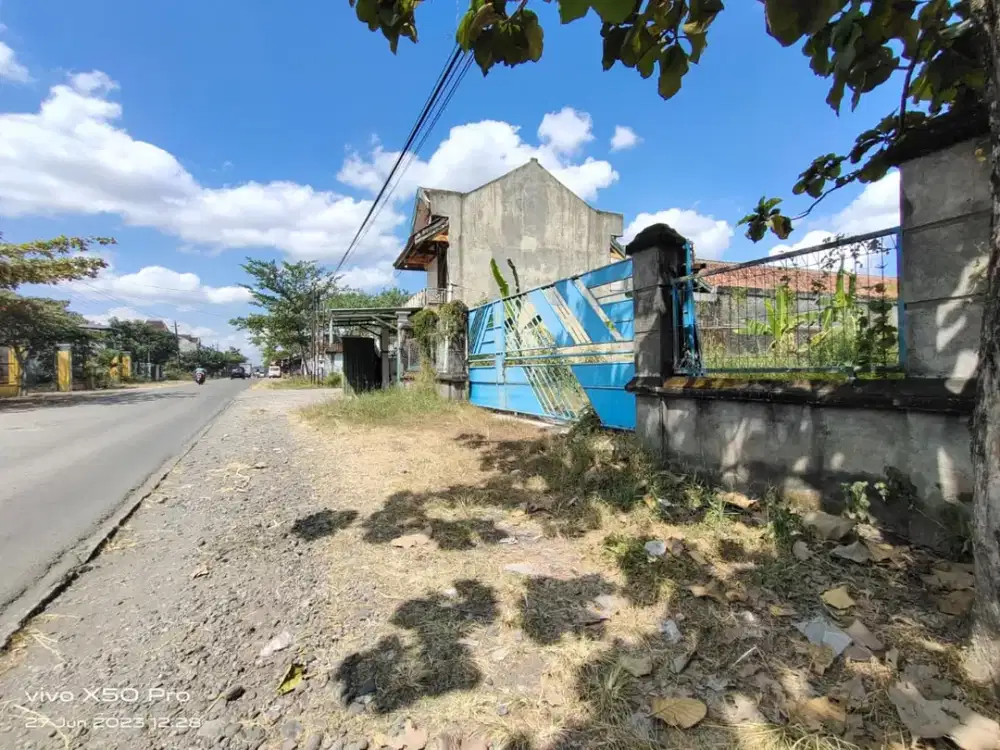 Dijual Cepat Lahan Zona Kuning Lokasi Nogosari,Boyolali Luas 1650m2 BU!!