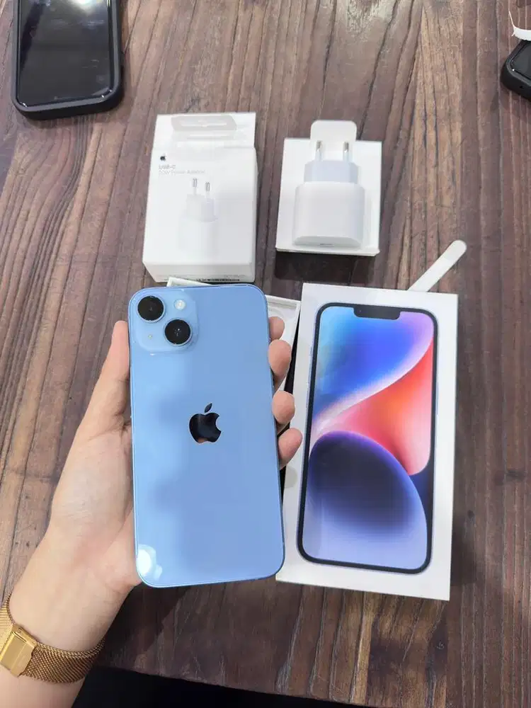 IPHONE 14 128GB FREE ADAPTER 20W ORIGINAL