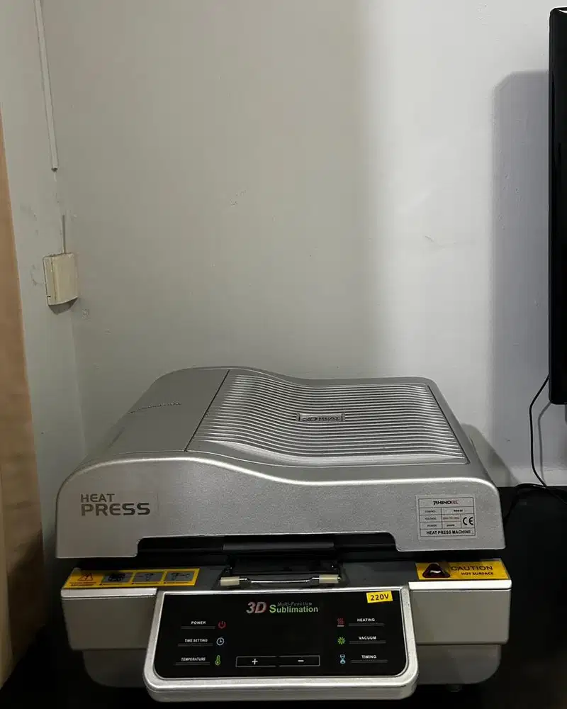 Mesin Heat Press 3D Sublim Rhinotec Mesin Sablon Casing HP RSM - 05
