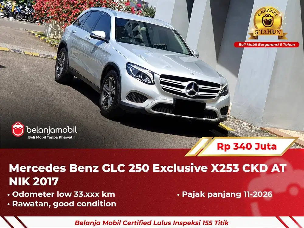 [ LOW KM ] Mercedes Benz Mercy GLC250 GLC 250 Exclusive 2017/2018