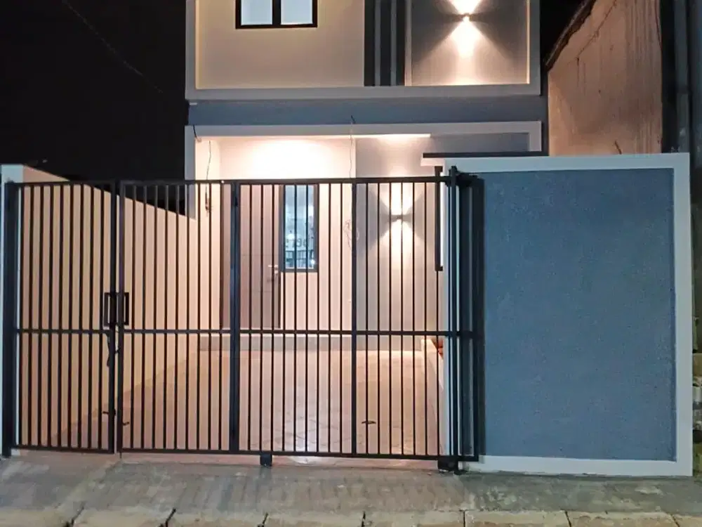 Ss.3697 - Murah !! Dijual Rumah Baru 5x16 Siap Huni Kosongan di Limo Depok , Bisa Nego