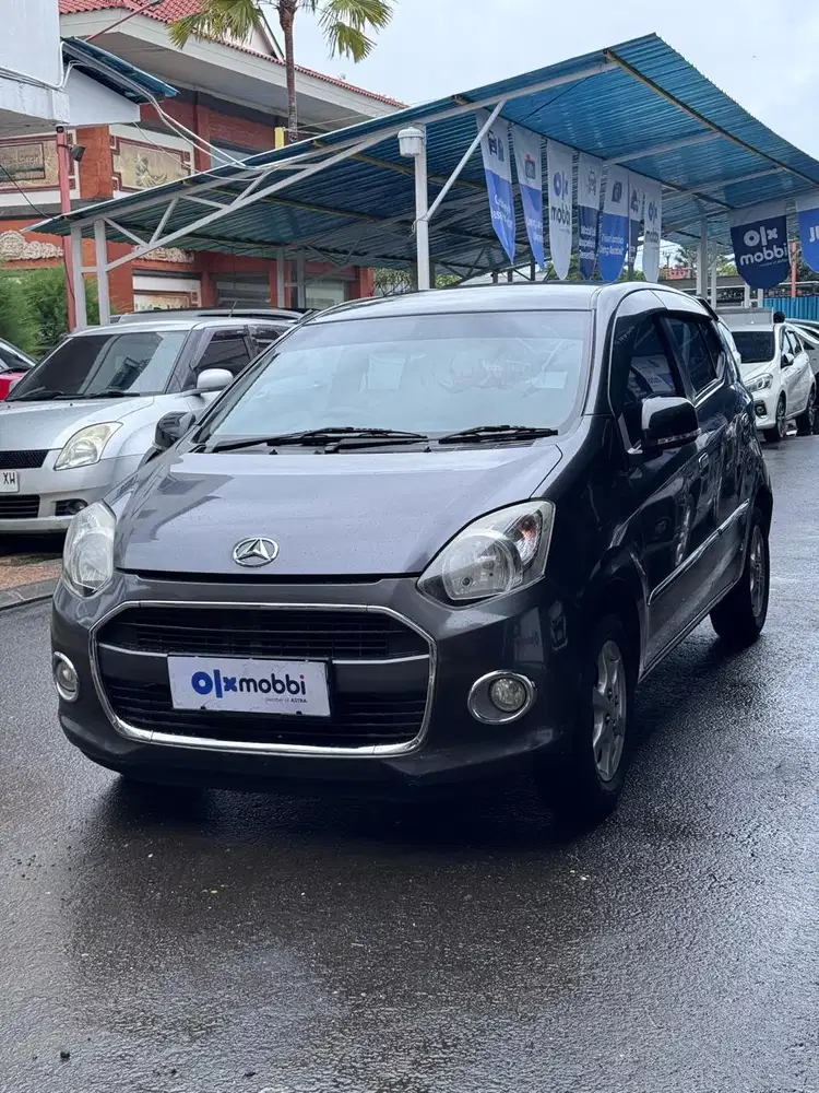 DP Rendah - Daihatsu Ayla 1.0 X Bensin MT 2016 Abu Abu