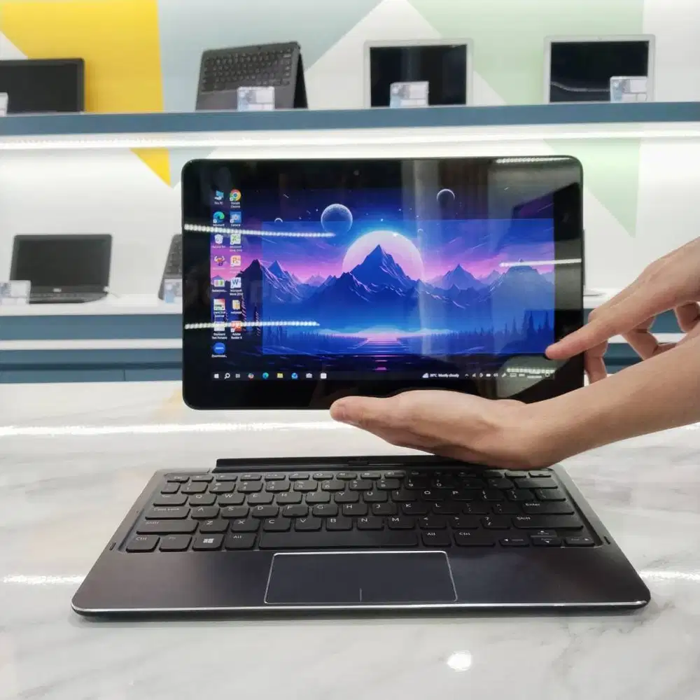 [D56] LAPTOP DELL | 2IN1 HYBIRD | 8GB |SSD  Multitasking Lancar, Kerja