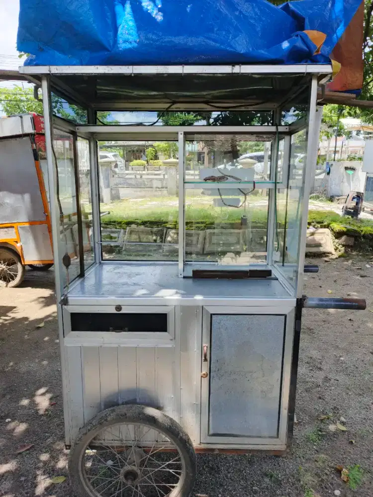 Gerobak aluminium kokoh