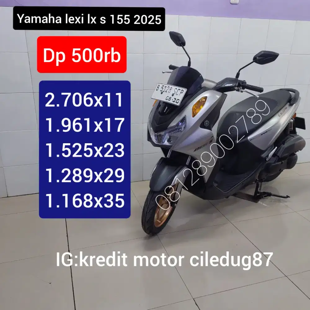 Yamaha lexi 155 lx s 2025 dp.500rb