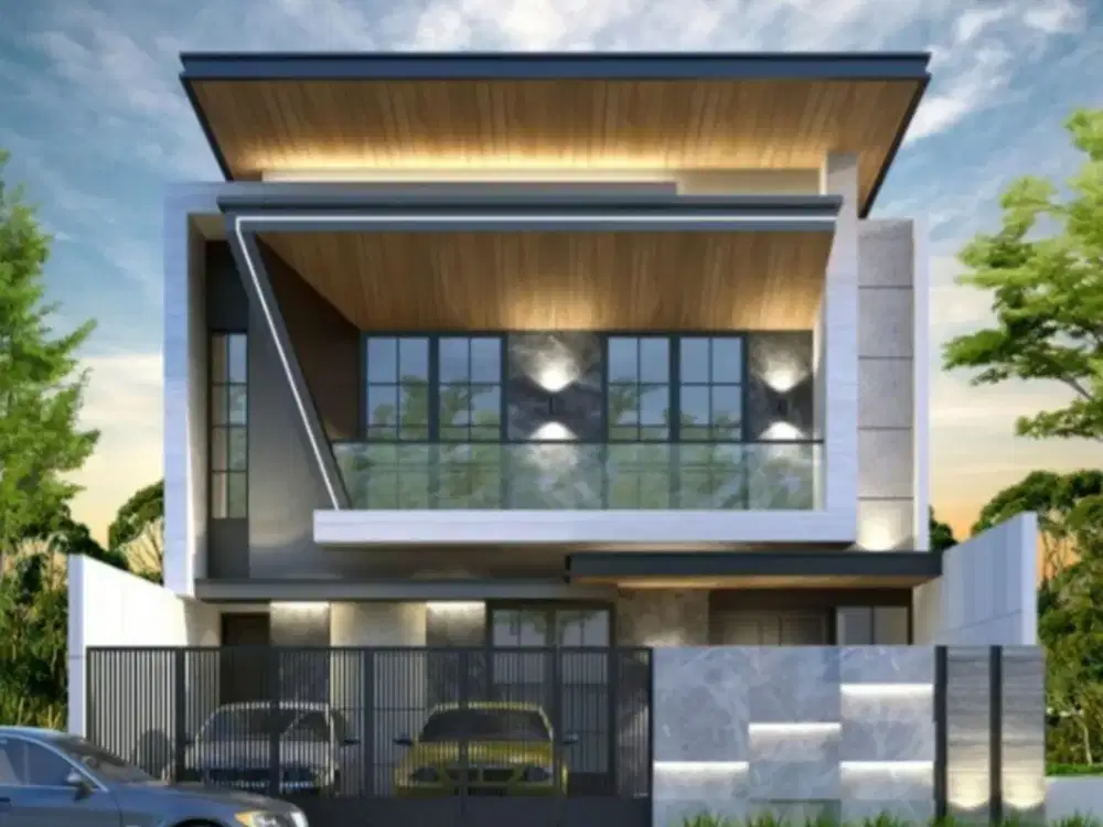 Rumah San Diego Pakuwon City NEW MINIMALIS carport 2