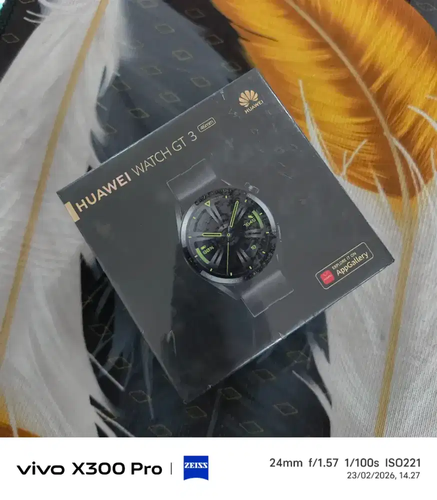 Baru!!! Huawei Watch GT 3 46 Mm warna Black