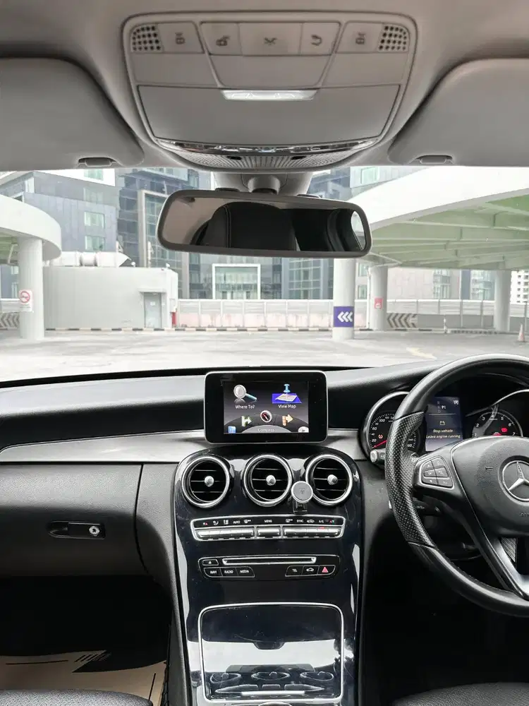 C200 Avantgarde 2015 Km 55rb Rare and Antik Black On Black