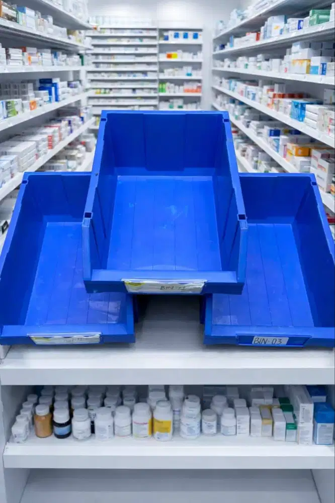 box rabbit plastik apoteker wadah obat obatan kode 0111 ei