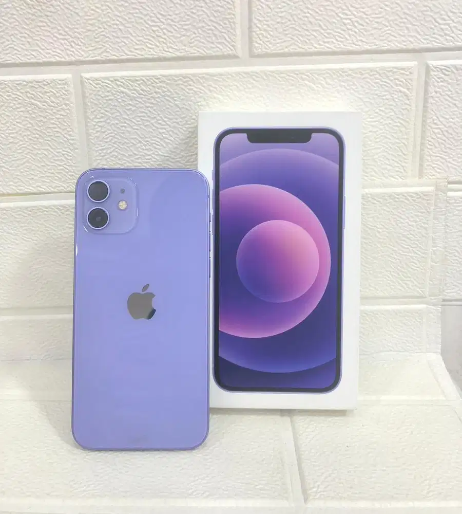 Iphone 12 128G ibox bh88% murni full set original