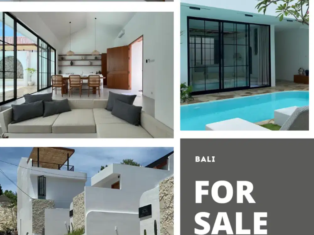 Di Jual 4 Unit Villa Baru di Unggasan - Bali