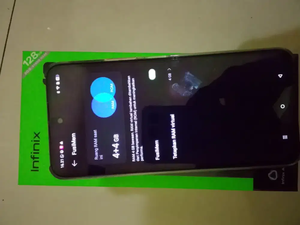 Infinix smart 10 ram 8 (4+4)/128