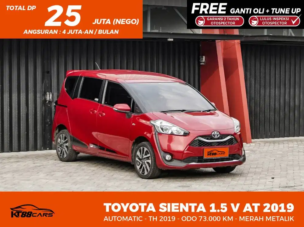 TOYOTA SIENTA V AT 2019