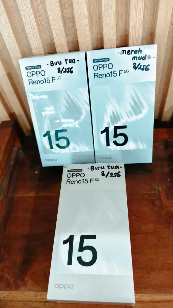 OPPO RENO 15F 5G 8/256 & 12/256 BARU
