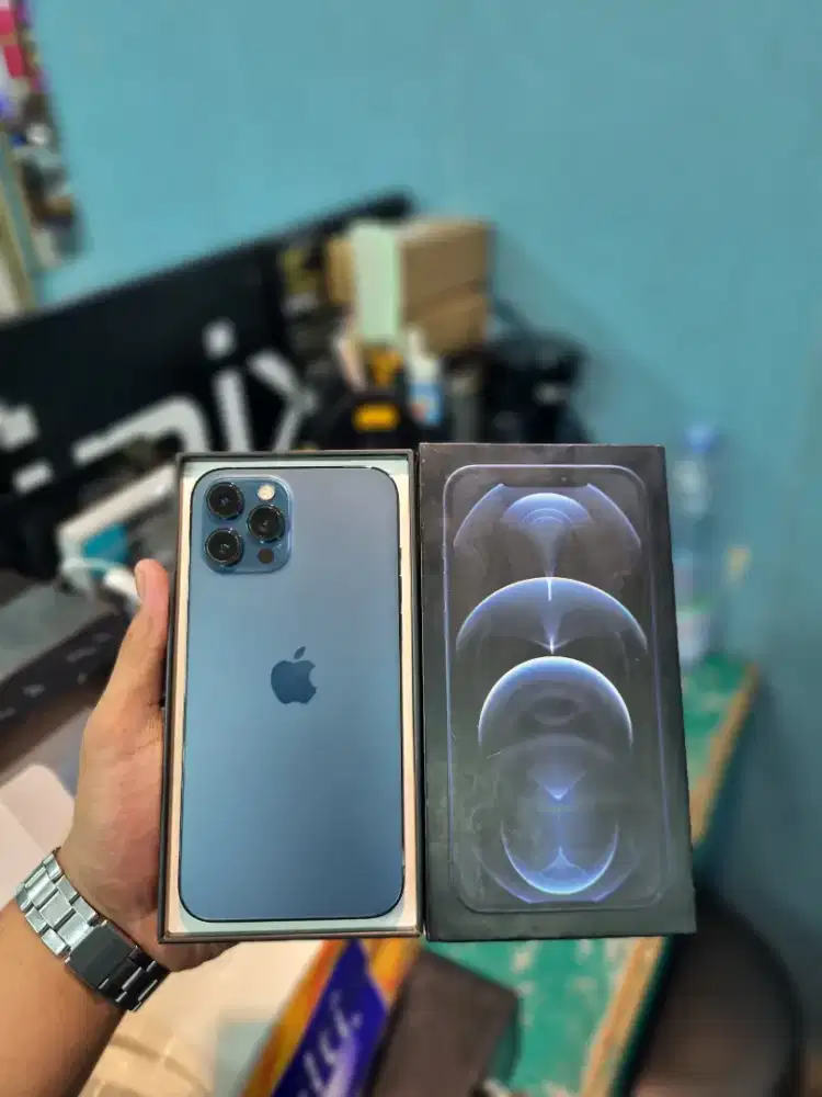 IPhone 12 Pro Max 256GB Ibox Second Fullset Original 100%