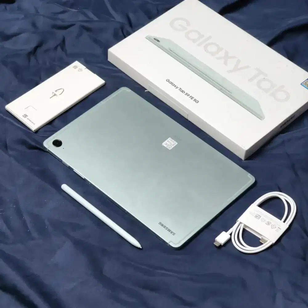 Samsung Tab S9 FE 5G 6/128GB Mulus Resmi