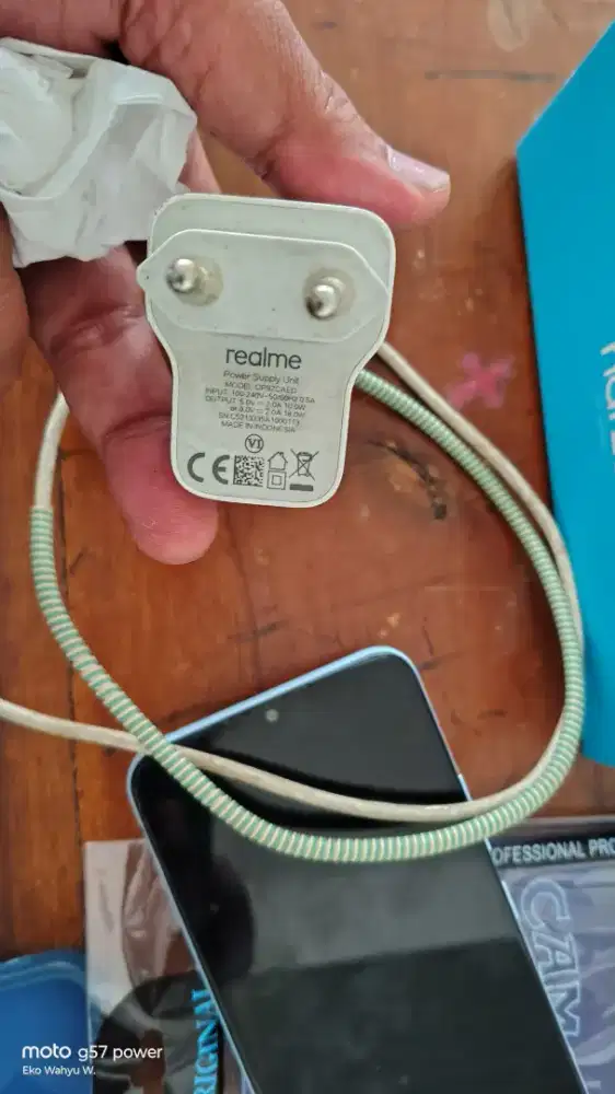 Handphone, Smartphone, HP Realme Narzo 50A normal. Lengkap.