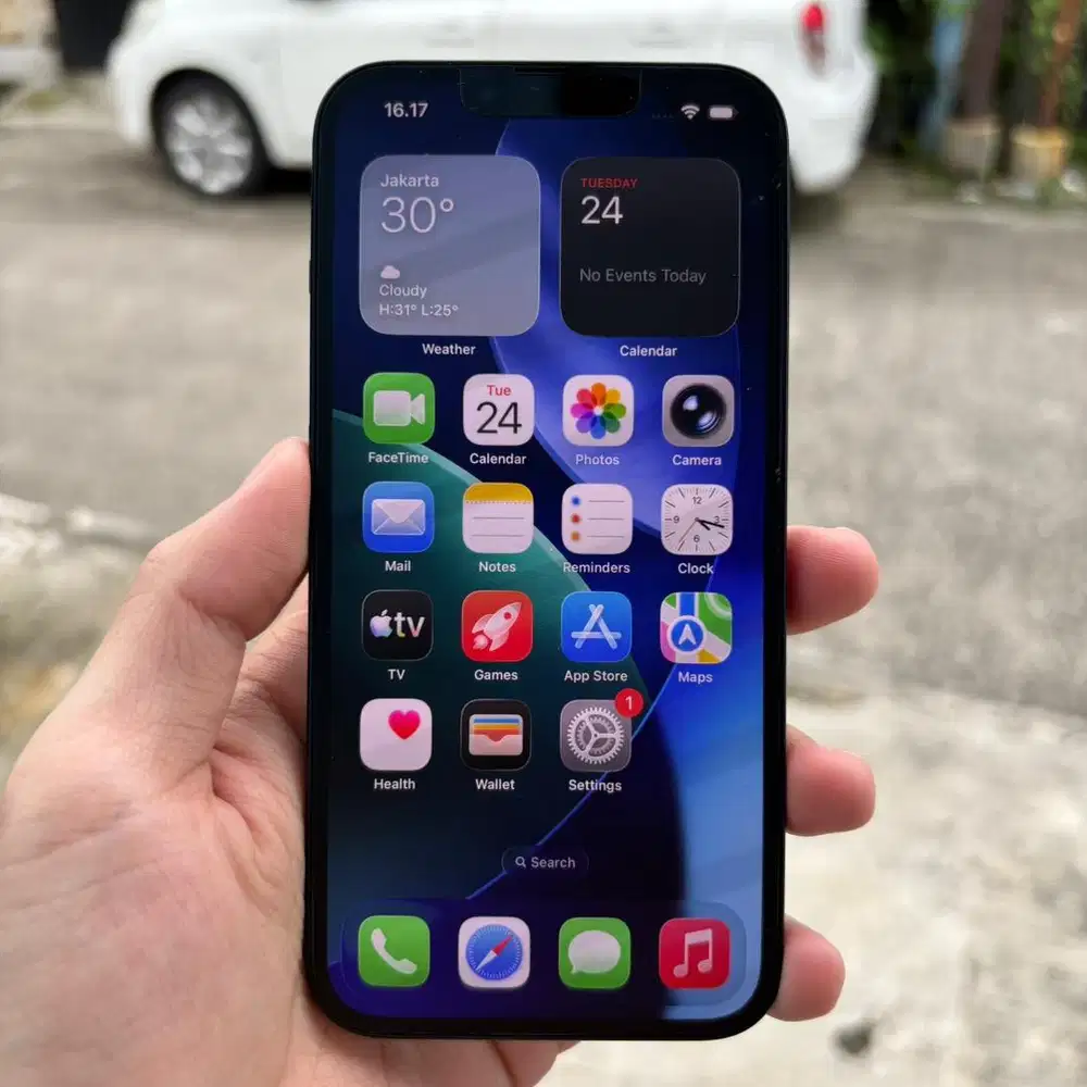 iPhone 13 128GB Midnight iBox (Black/Hitam)