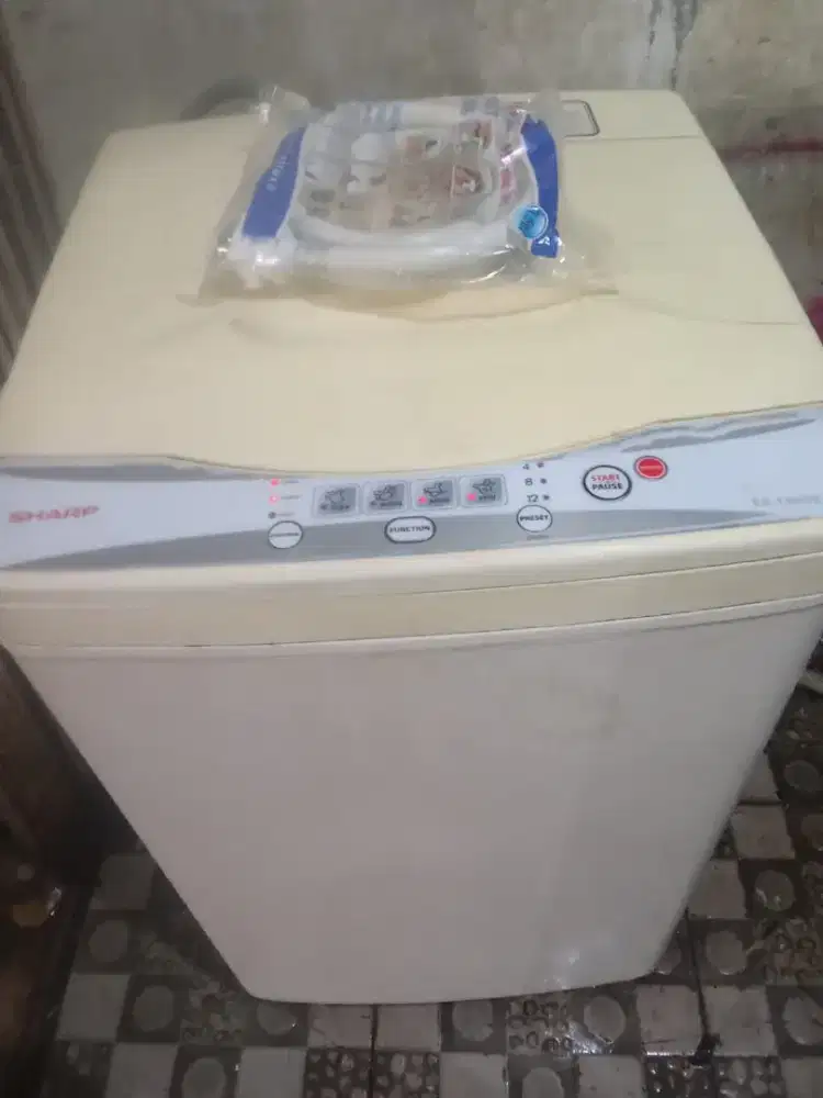 Mesin cuci 2 tabung merk sharp