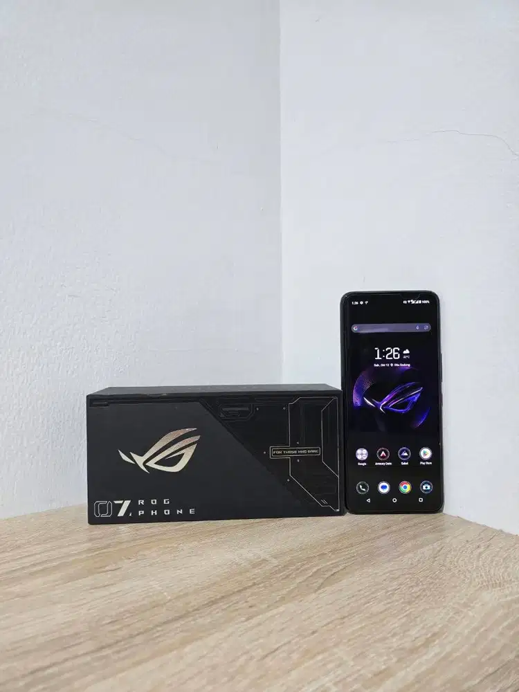 Asus ROG Phone 7 8/256 Black Ex Resmi + Aeroactive Cooler 8GB 256GB