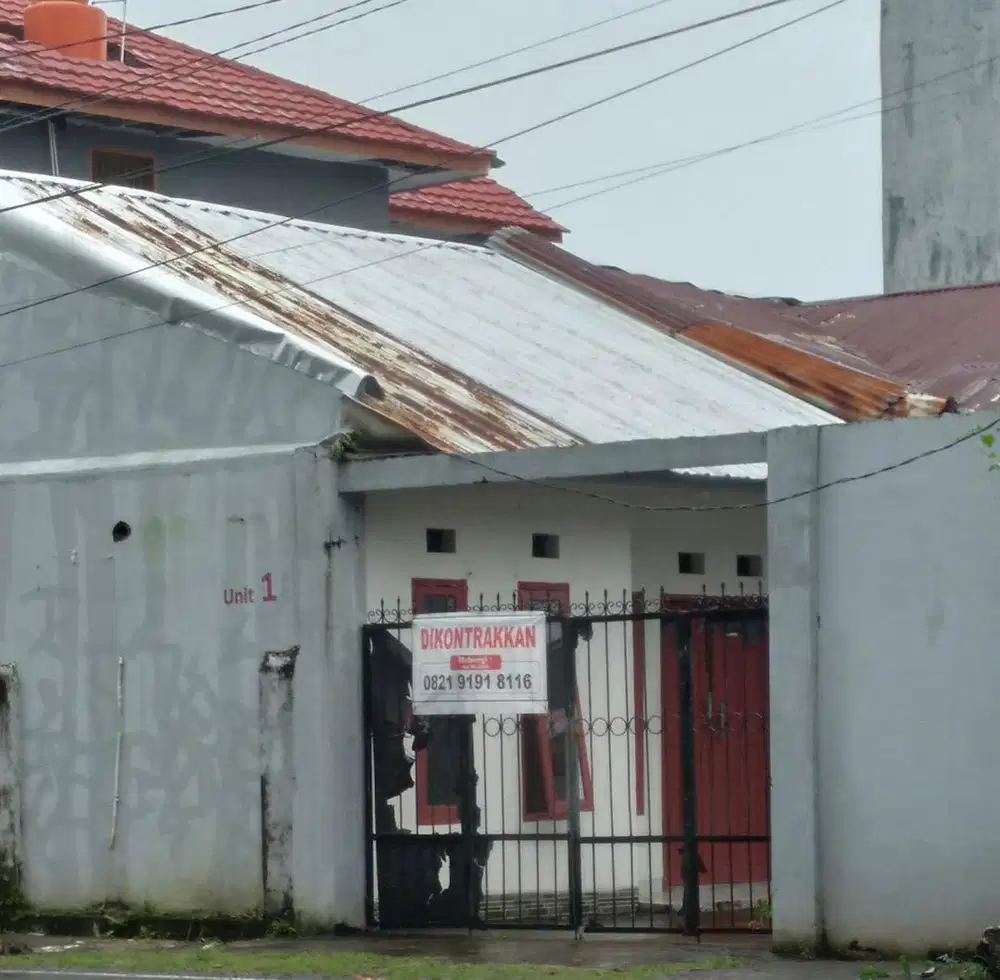Rumah dikontrakkan (Perdos Unhas Tamalanrea)