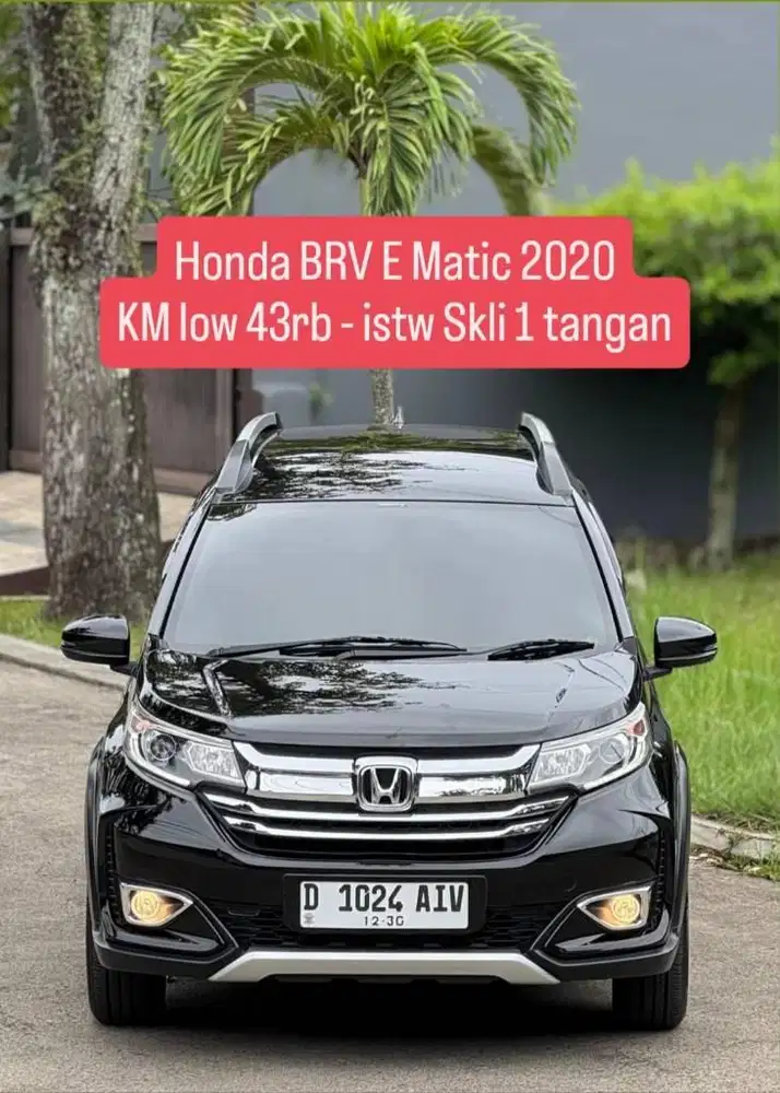 KM low 43rb - BRV E Matic 2020 / 2021 istw bdg murah