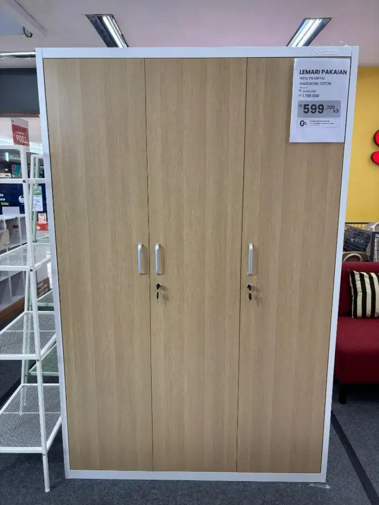 PROMO LEMARI PAKAIAN METAL