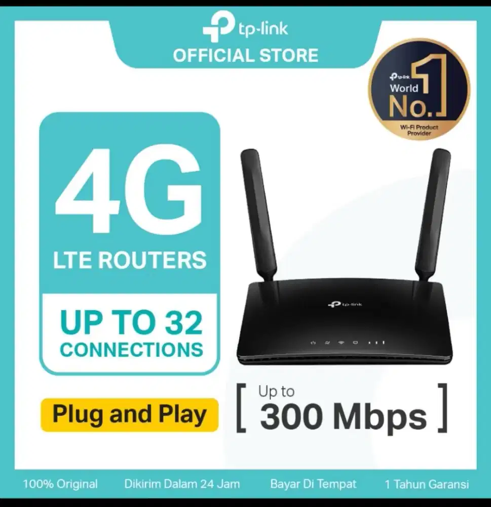 Router Wifi Tplink 300Mbps
