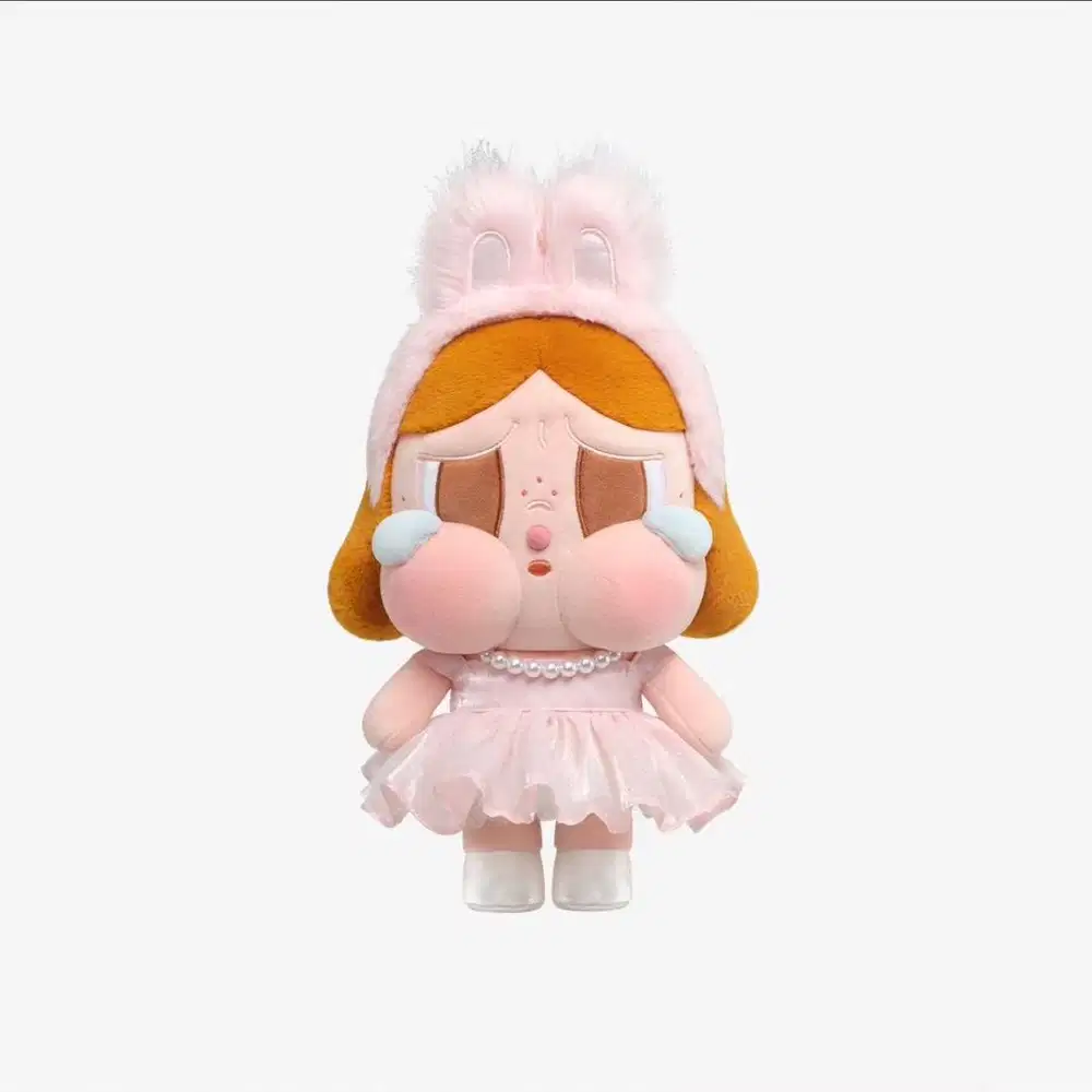 Pop Mart Crybaby Shiny Shiny Series Plush Doll (Pink)