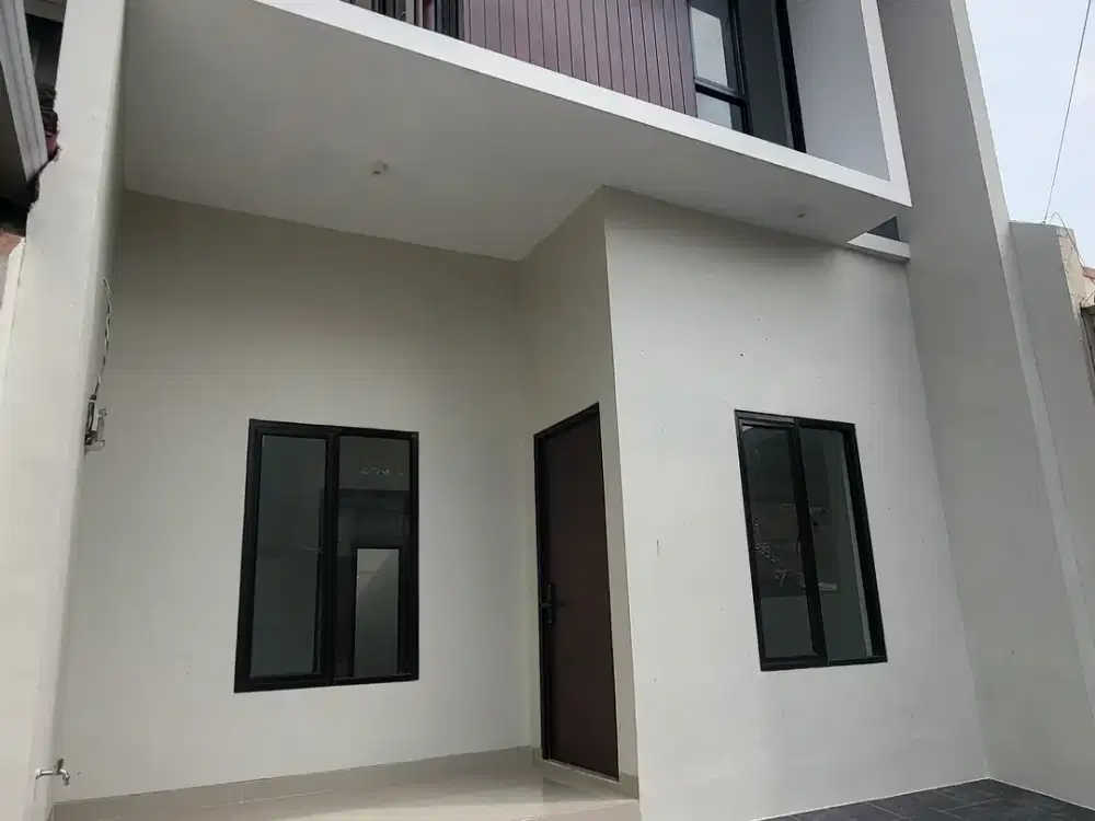 Rumah Baru Minimalis 2 Lantai di Melati Mas Serpong Dekat Tol